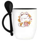 Кружка с ложкой