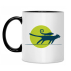 Кружка двухцветная