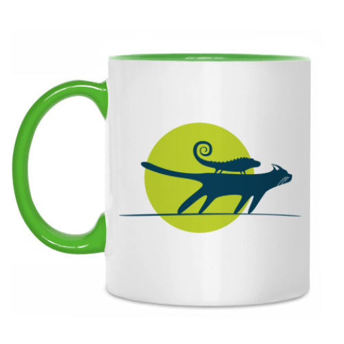 Кружка с принтом Scale'n'Fur