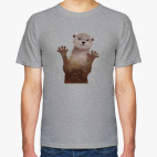 Выдра и брызги