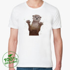 Мужская футболка органик