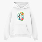 Толстовка худи оверсайз