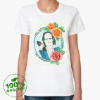 Женская футболка органик