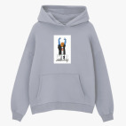 Толстовка худи оверсайз