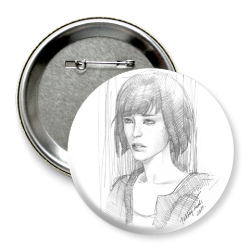 Значок 75мм с принтом Max / Life is Strange