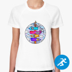 Женская спортивная футболка