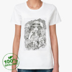 Женская футболка органик