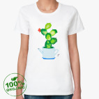 Женская футболка органик