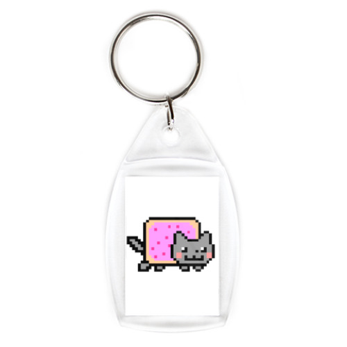 Брелок с принтом   NyanCat