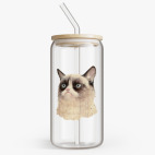 Банка с бамбуковой крышкой