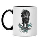 Кружка двухцветная