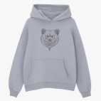 Толстовка худи оверсайз