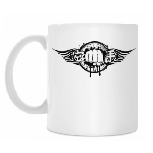 Кружка с принтом Каратэ