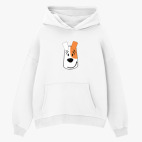 Толстовка худи оверсайз