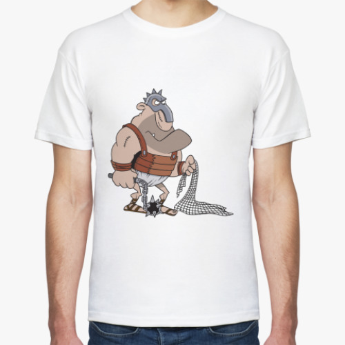 Футболка с принтом Гладиатор