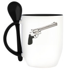 Кружка с ложкой