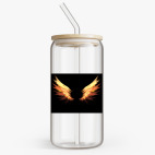 Банка с бамбуковой крышкой