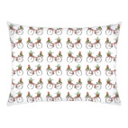 Паттерн из рождественских велосипедов