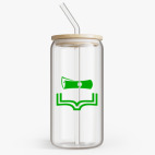 Банка с бамбуковой крышкой