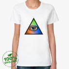 Женская футболка органик