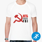 Мужская спортивная футболка