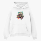 Толстовка худи оверсайз