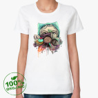 Женская футболка органик