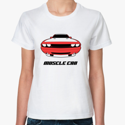 Классическая футболка Muscle car