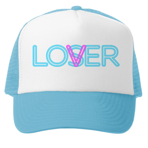 Кепка-тракер с принтом Loser Lover