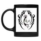 Кружка цветная UV-DTF