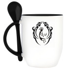 Кружка с ложкой