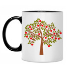 Кружка двухцветная