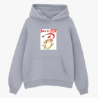 Толстовка худи оверсайз