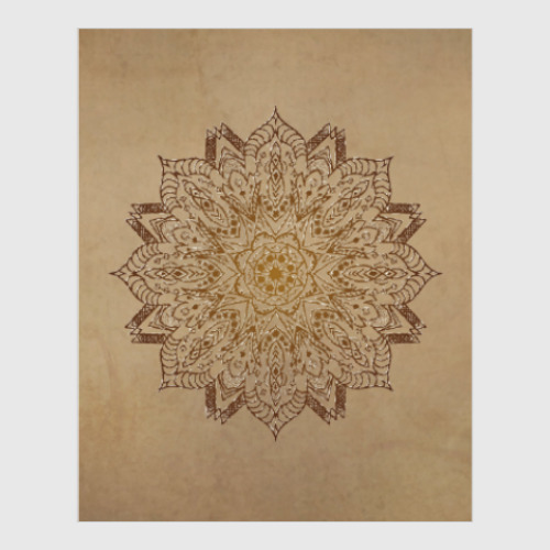 Постер с принтом FlowerPower Mandala