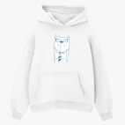 Толстовка худи оверсайз