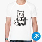 Мужская спортивная футболка