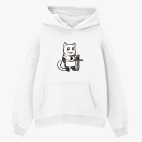 Толстовка худи оверсайз