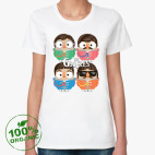 Женская футболка органик