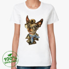 Женская футболка органик