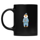 Кружка цветная UV-DTF