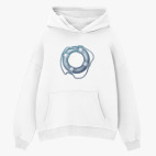 Толстовка худи оверсайз