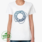 Женская футболка органик