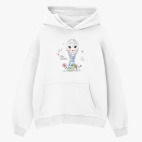 Толстовка худи оверсайз