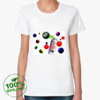 Женская футболка органик