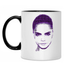 Кружка двухцветная