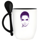 Кружка с ложкой