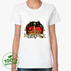 Женская футболка органик