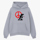 Толстовка худи оверсайз