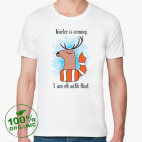 Мужская футболка органик