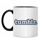 Кружка двухцветная